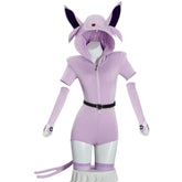 Pokémon Espeon Kigurumi Onesie Cosplay Costume for Women Summer Pajamas - Halloweez